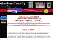 Desktop Screenshot of carefree-security.com
